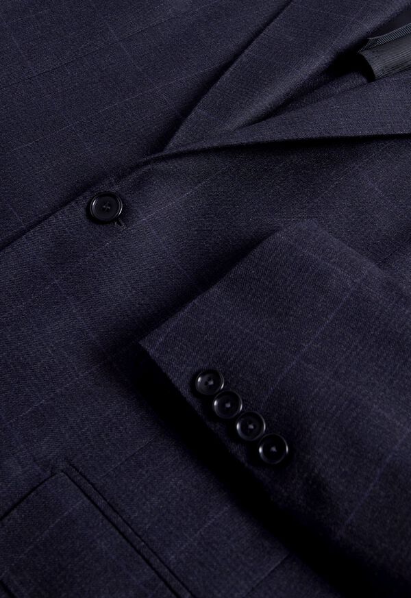Paul Stuart Plaid Flannel Suit, image 4