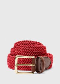 Paul Stuart Braided Stretch Nylon Belt, thumbnail 4