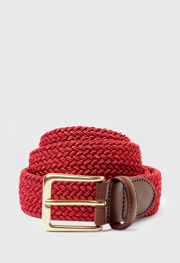 Paul Stuart Braided Stretch Nylon Belt, image 4