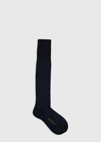 Paul Stuart Vanise Stripe & Dot Sock, thumbnail 1