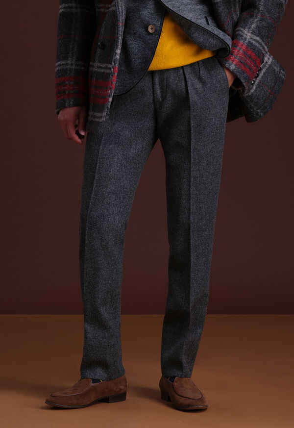 Paul Stuart Shetland Wool French Pleat Trouser, image 2