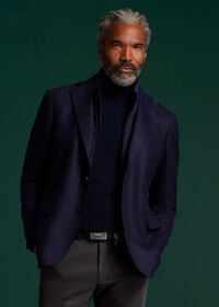 Paul Stuart Classic Cashmere Double Ply Turtleneck Sweater, thumbnail 6