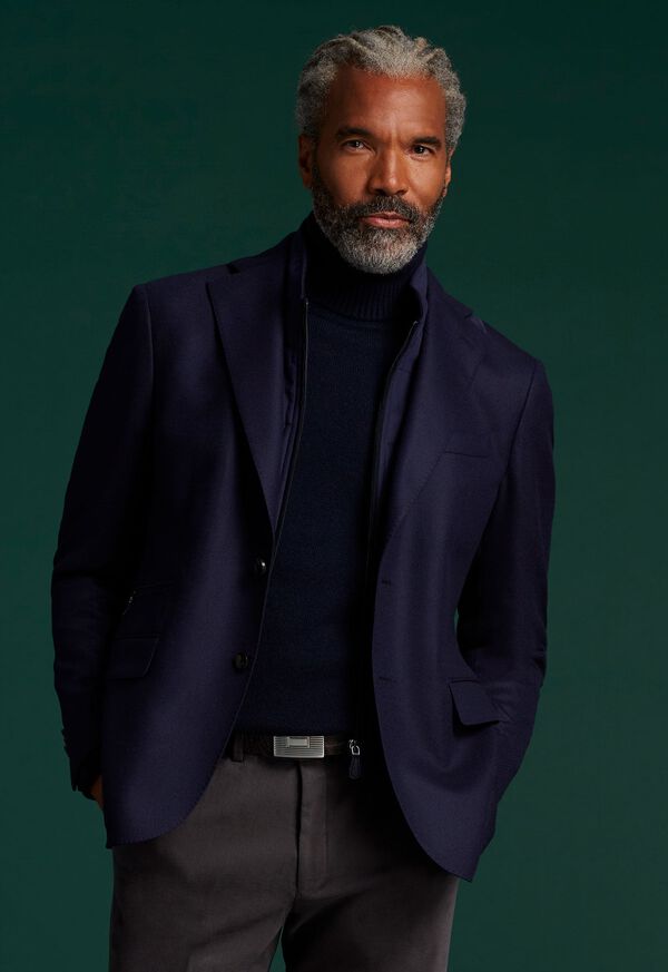 Paul Stuart Classic Cashmere Double Ply Turtleneck Sweater, image 6