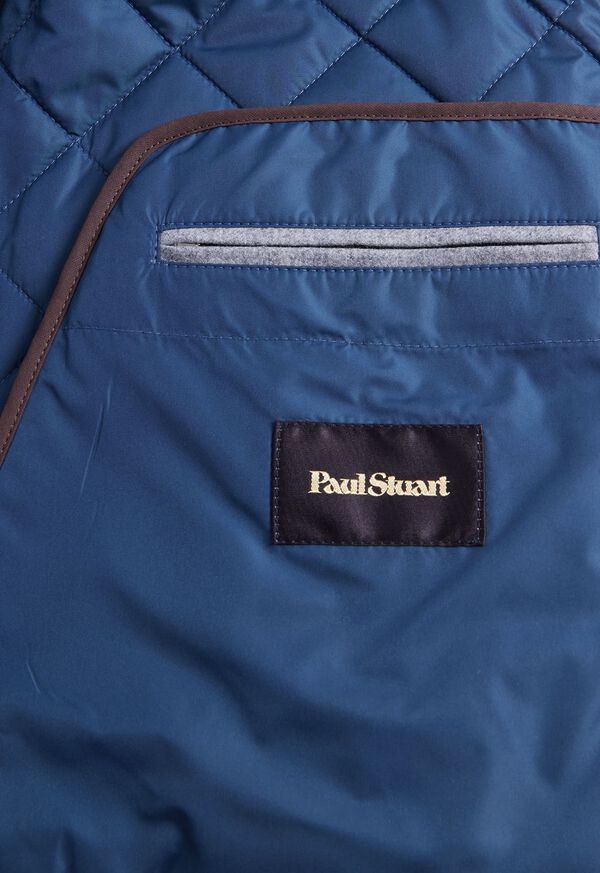 Paul Stuart Quilted Wool Flannel Vest, image 3