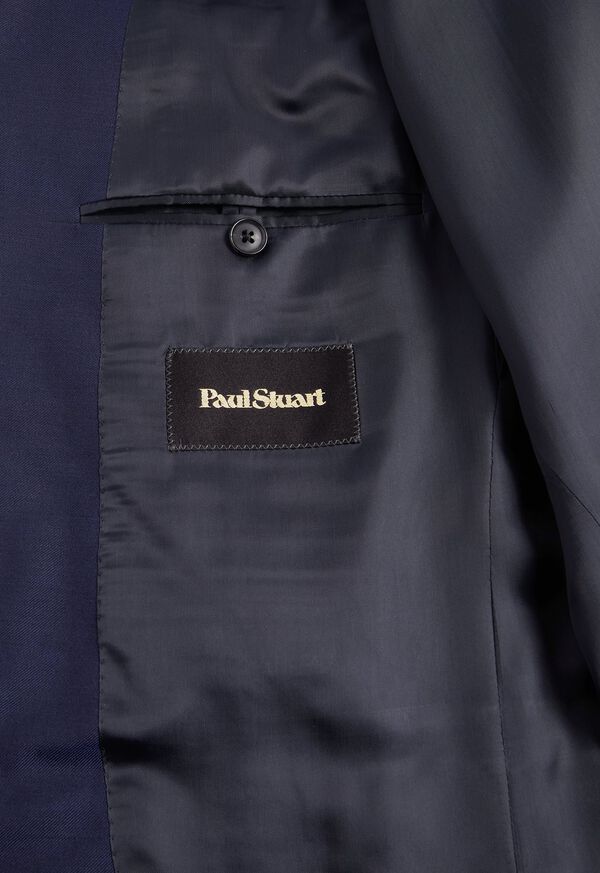 Paul Stuart Navy Solid Two Button Suit, image 4