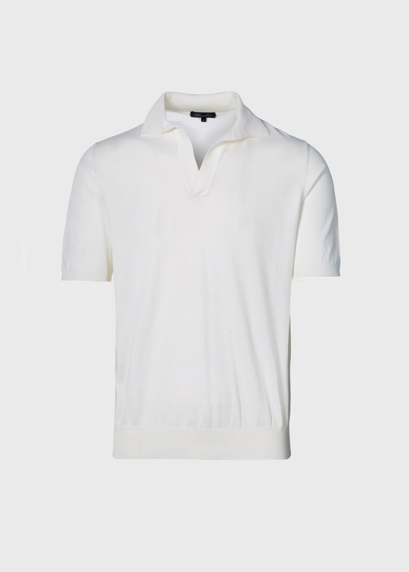 Knit shirt with sales collar