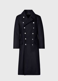 Paul Stuart Wool Military Style Long Coat, thumbnail 1