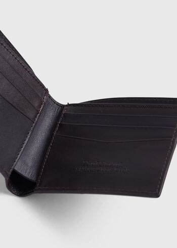 Paul Stuart Glazed Alligator Slim Billfold Wallet