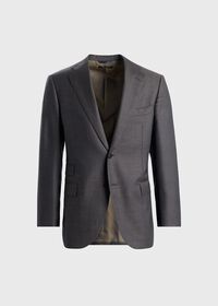 Paul Stuart All Year Super 110s Wool Sharkskin Suit, thumbnail 2