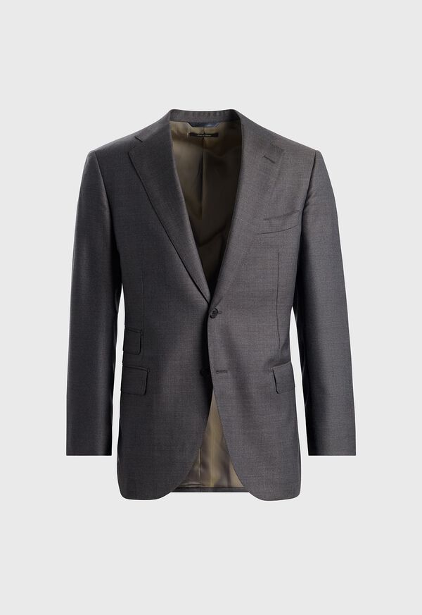 Paul Stuart All Year Super 110s Wool Sharkskin Suit, image 2