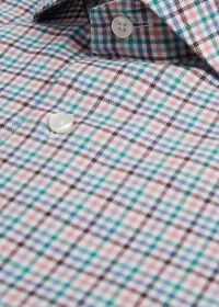 Paul Stuart Multi Color Check Sport Shirt, thumbnail 2