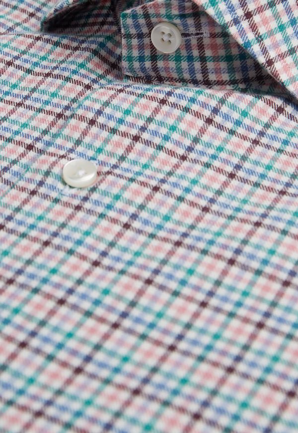Paul Stuart Multi Color Check Sport Shirt, image 2