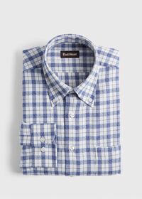 Paul Stuart Plaid Flannel Sport Shirt, thumbnail 1