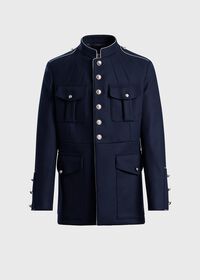 Paul Stuart Wool Military Style Jacket, thumbnail 1