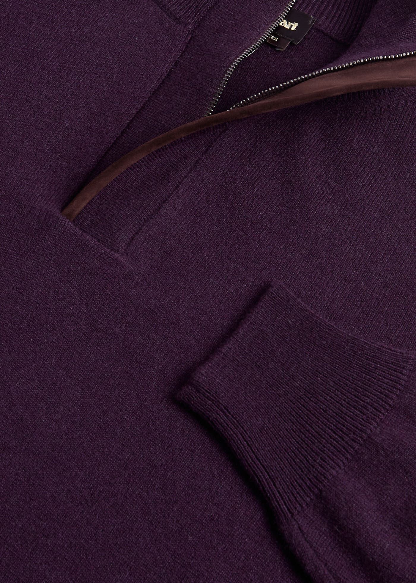 Quarter zip clearance sweater with blazer