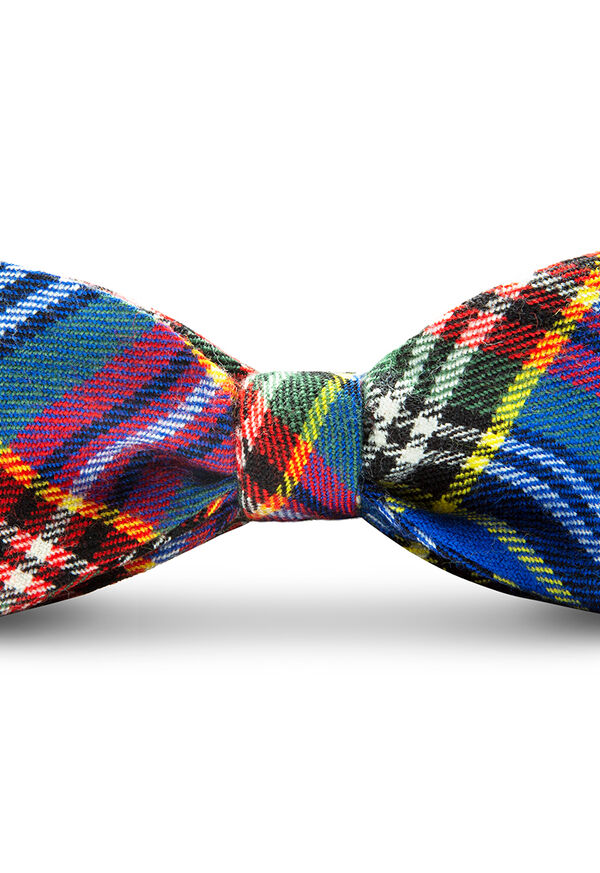 Paul Stuart Tartan Bow Tie, image 1