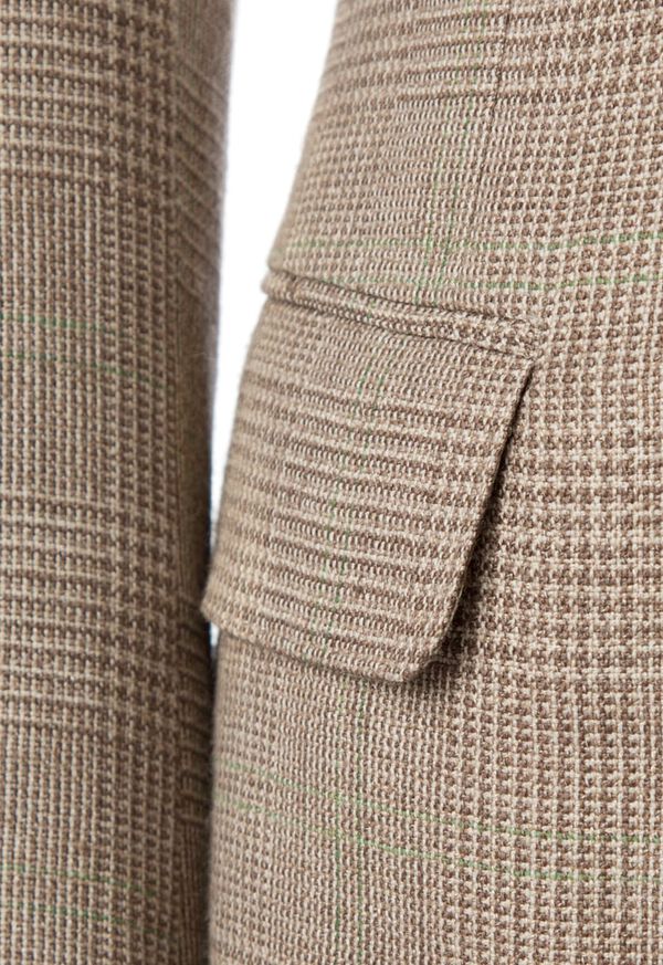 Paul Stuart Plaid Wool & Linen Jacket, image 3