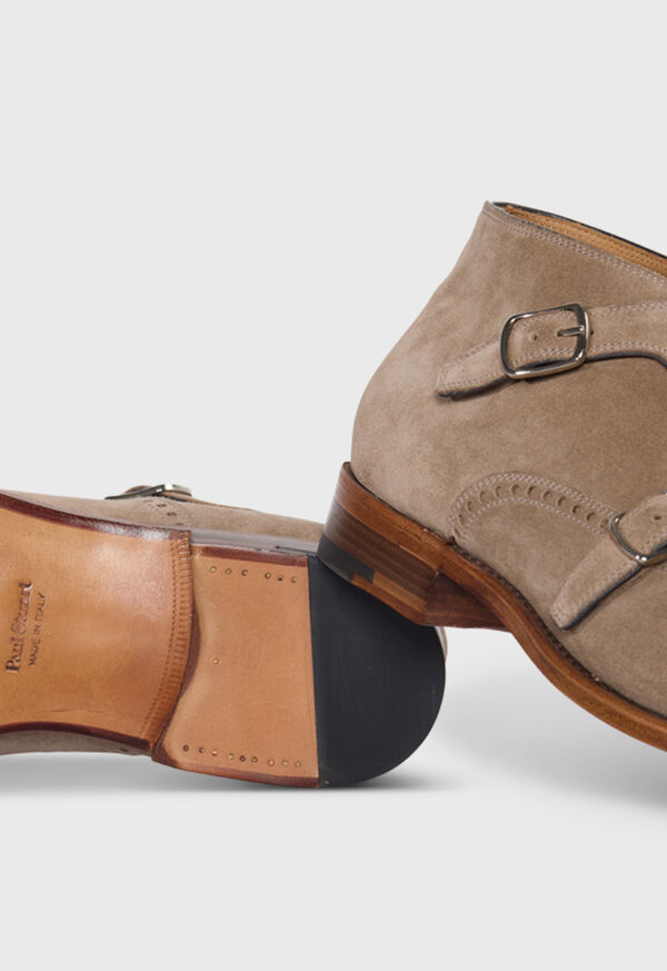 Paul Stuart Sullivan Suede Double Monk Boot, image 6