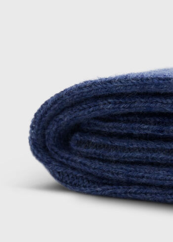 Paul Stuart Cashmere Ribbed Sock