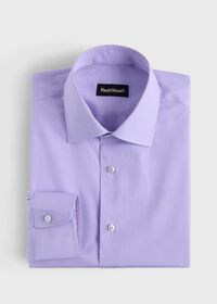 Paul Stuart Spread Collar Micro Check Dress Shirt, thumbnail 1