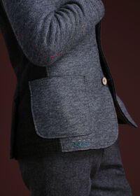 Paul Stuart Two Tone Raw Edge Jacket, thumbnail 5