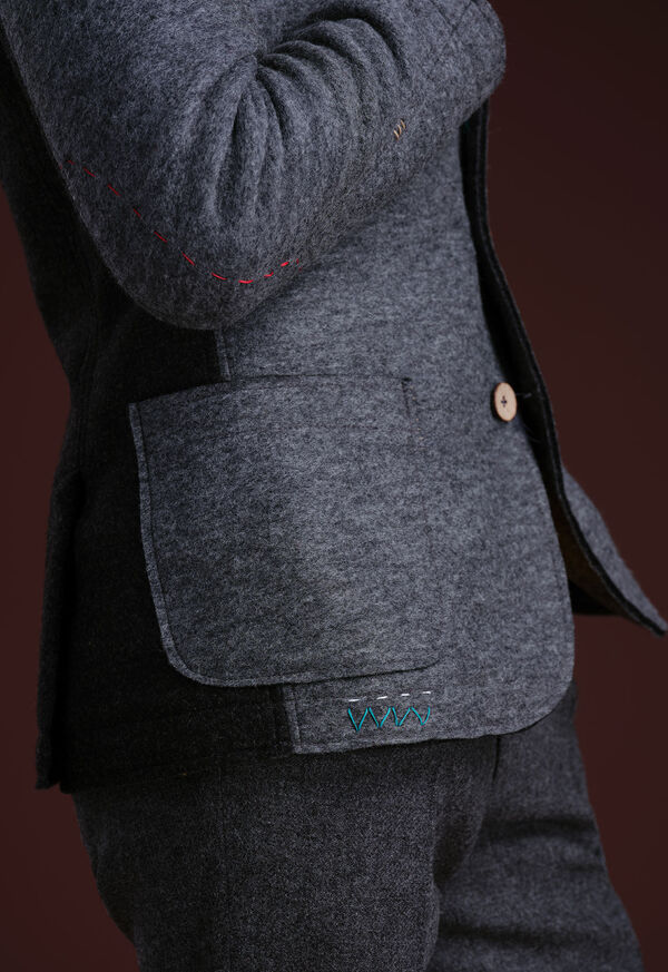 Paul Stuart Two Tone Raw Edge Jacket, image 5