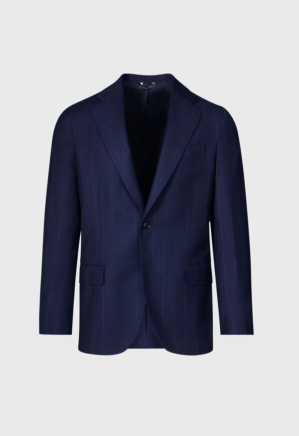 Paul Stuart Fainted Chalk Stripe Flannel Suit, image 3