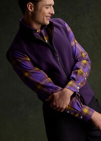 Paul Stuart Double Faced Cashmere Reversible Vest, thumbnail 7