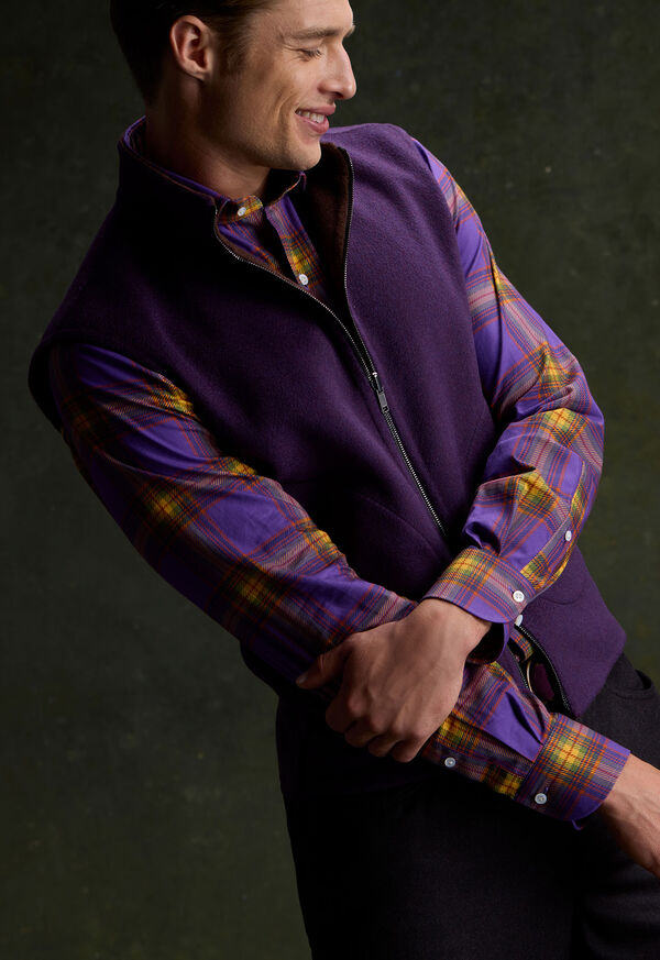 Paul Stuart Double Faced Cashmere Reversible Vest, image 7