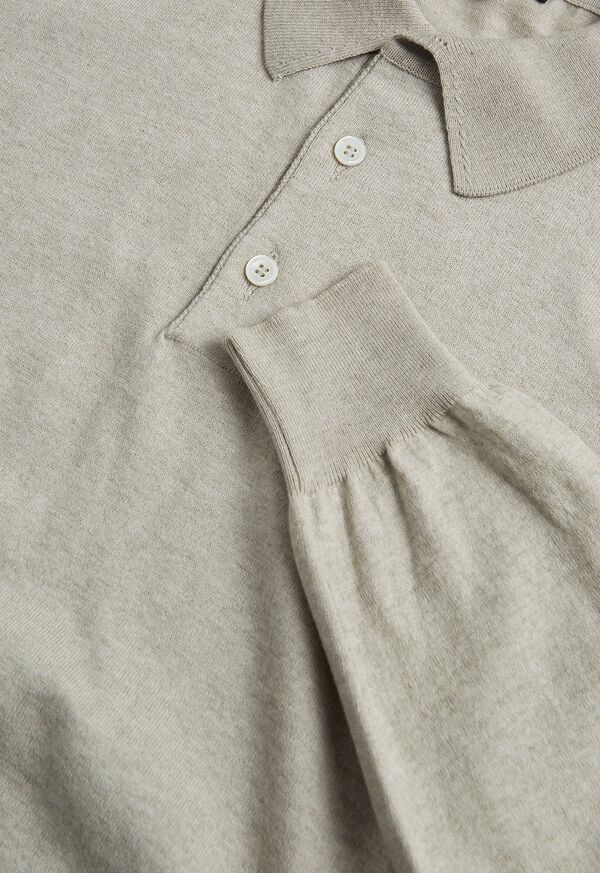 Paul Stuart Cotton & Cashmere Polo, image 3
