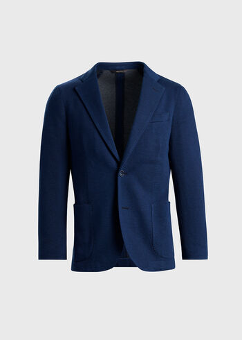 Paul Stuart Cotton & Cashmere Pique Soft Jacket