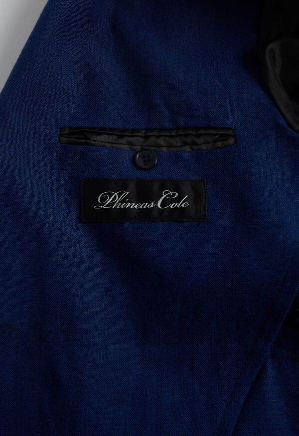 Paul Stuart Linen Double Breasted Jacket, image 3