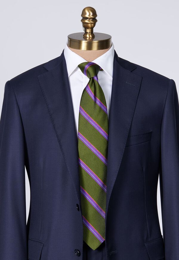 Paul Stuart Mogador Deco Stripe Tie, image 2