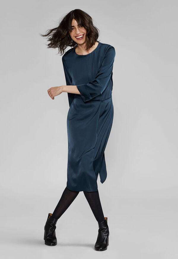 Paul Stuart Tie Front Wrap Dress, image 3