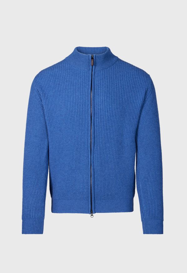Paul Stuart Cashmere Zip Cardigan, image 1