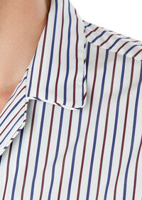 Paul Stuart Red and Blue Wide Stripe Pajamas, thumbnail 2