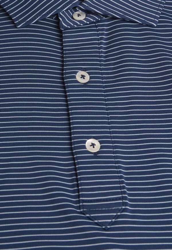 Paul Stuart Pencil Stripe Performance Polo, image 2