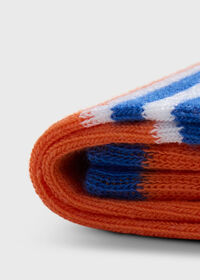 Paul Stuart Colorblock and Stripe Crew Sock, thumbnail 2
