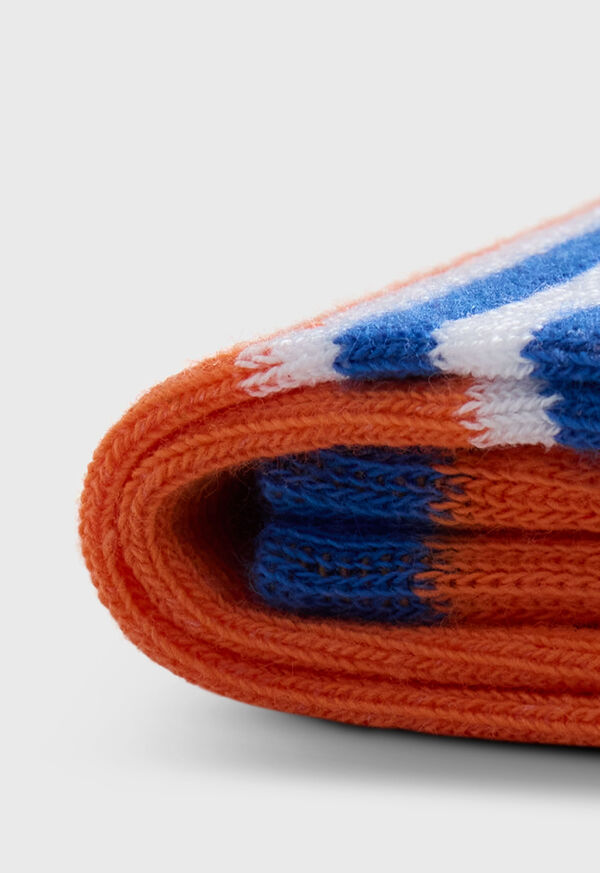Paul Stuart Colorblock and Stripe Crew Sock, image 2