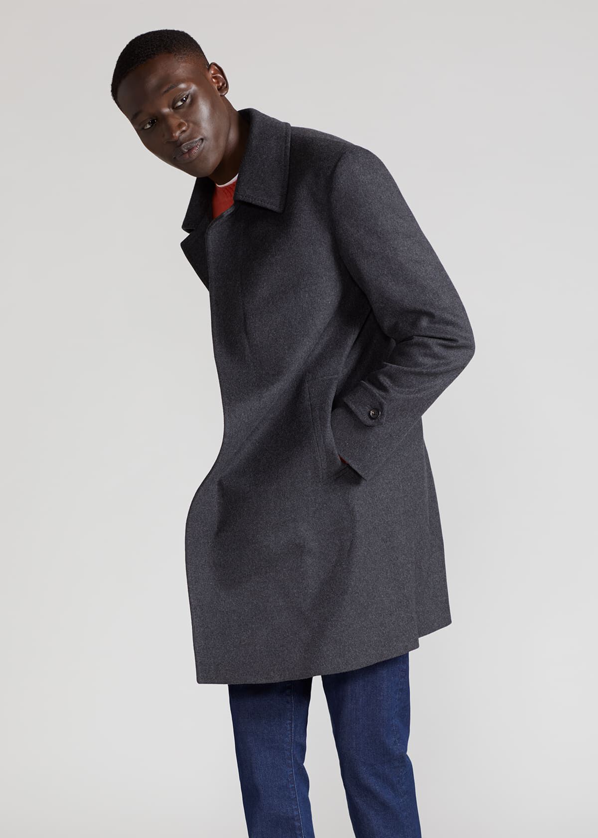 Super 180s Wool Coat