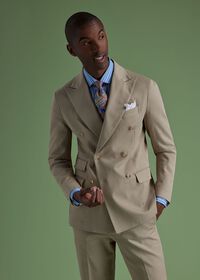 Paul Stuart Cotton Double Breasted Suit, thumbnail 8