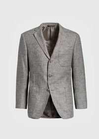 Paul Stuart Grey Hopsack Jacket, thumbnail 1