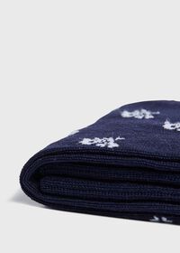 Paul Stuart Skull and Crossbones Motif Sock, thumbnail 2