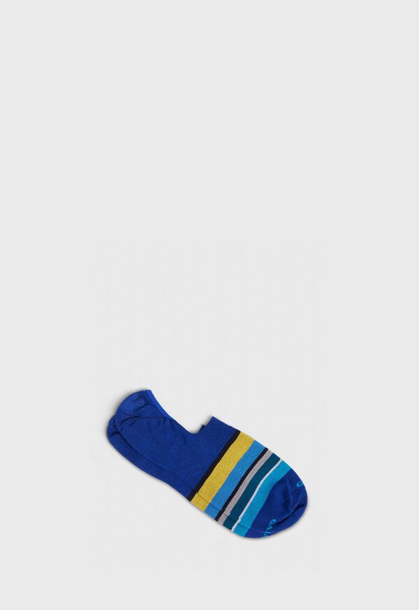 Paul Stuart Stripe Invisible Sock, image 1