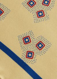 Paul Stuart Geometric Dot Pocket Square, thumbnail 3