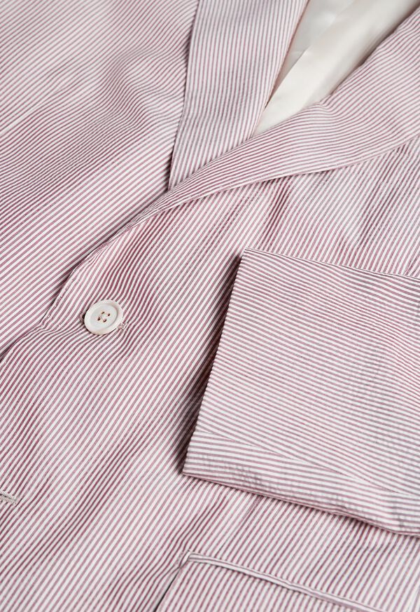 Red and White Seersucker Suit