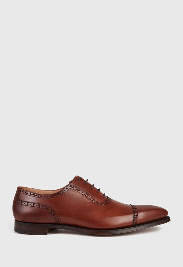 Paul Stuart Westbourne Chestnut Brown Leather Cap-Toe, image 1