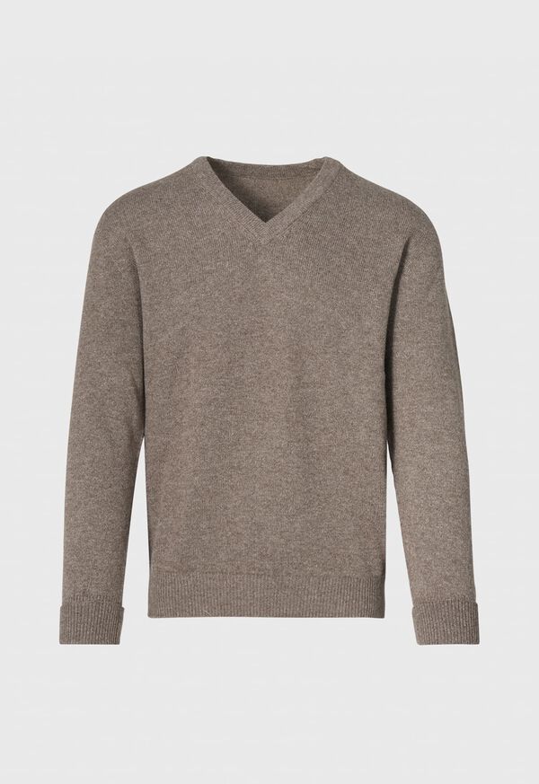 Paul Stuart Classic Cashmere V-Neck Sweater, image 1
