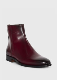 Paul Stuart Spencer Leather Zip Boot, thumbnail 2
