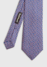 Paul Stuart Mini Leaves Silk Tie, thumbnail 1